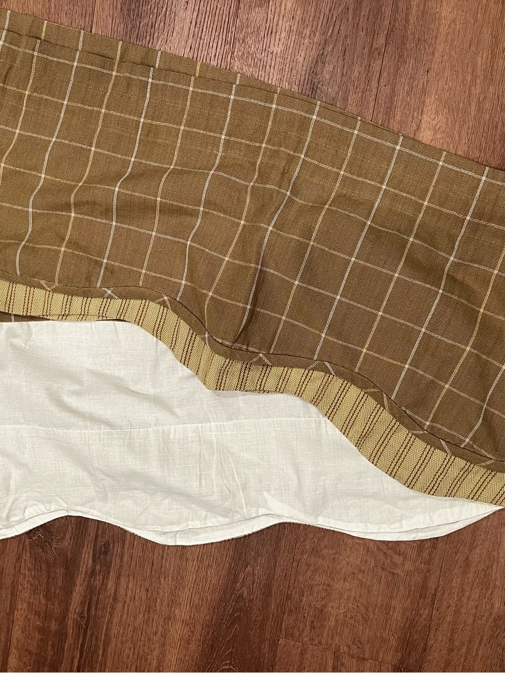 Park Designs set of two curtain valances 70” x 16”